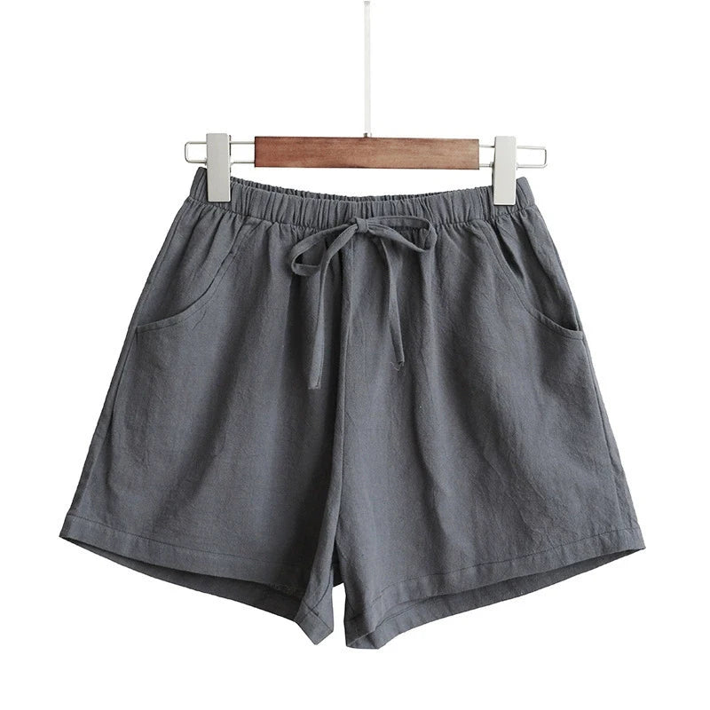 Women’s Casual High-Waist Summer Shorts – Breathable & All-Match